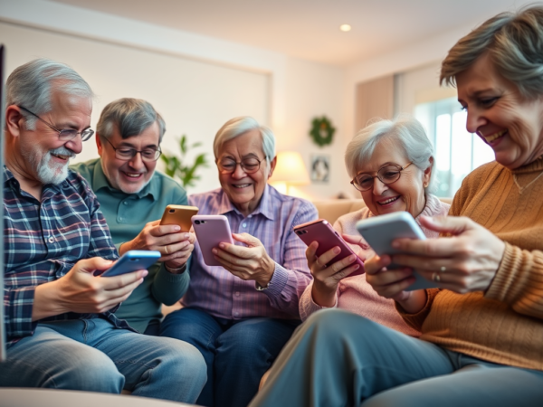 Redes Sociais para Idosos